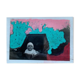 Bold pastels on old photo - Hasting 1930