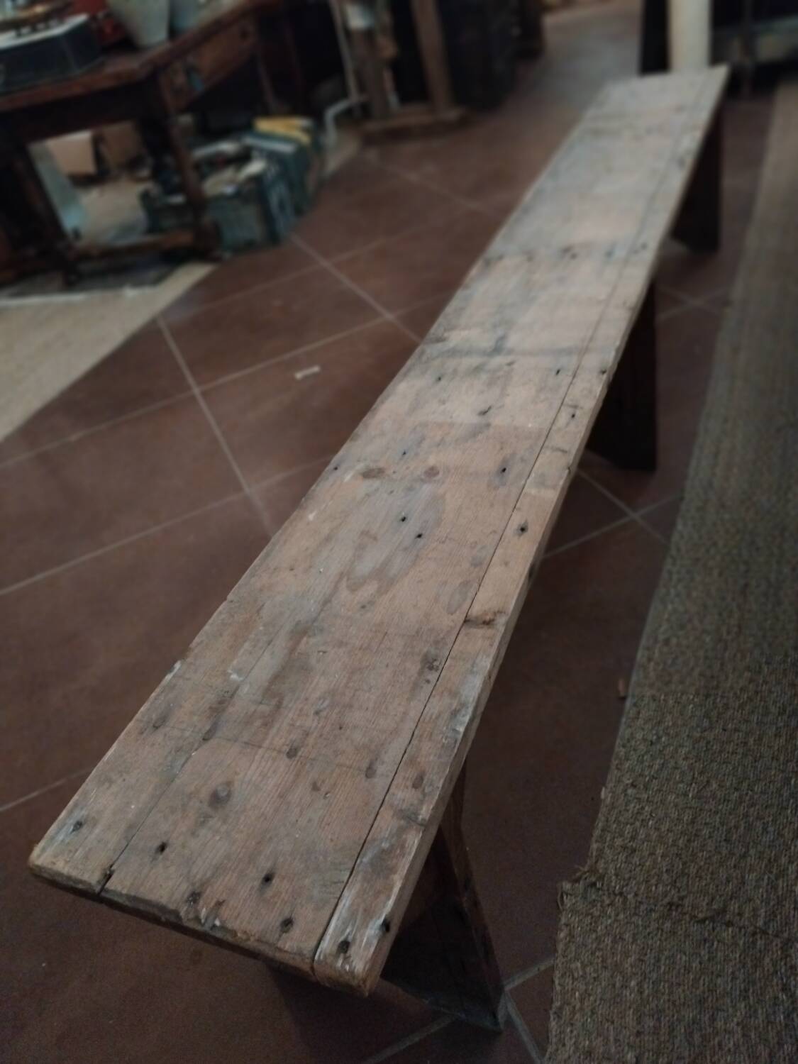 Banc de campagne en sapin