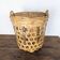 Woven bamboo basket