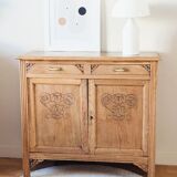 Parisian Art Deco sideboard in renovated oak