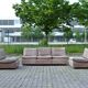 Canapé en cuir modulaire Walter Knoll
