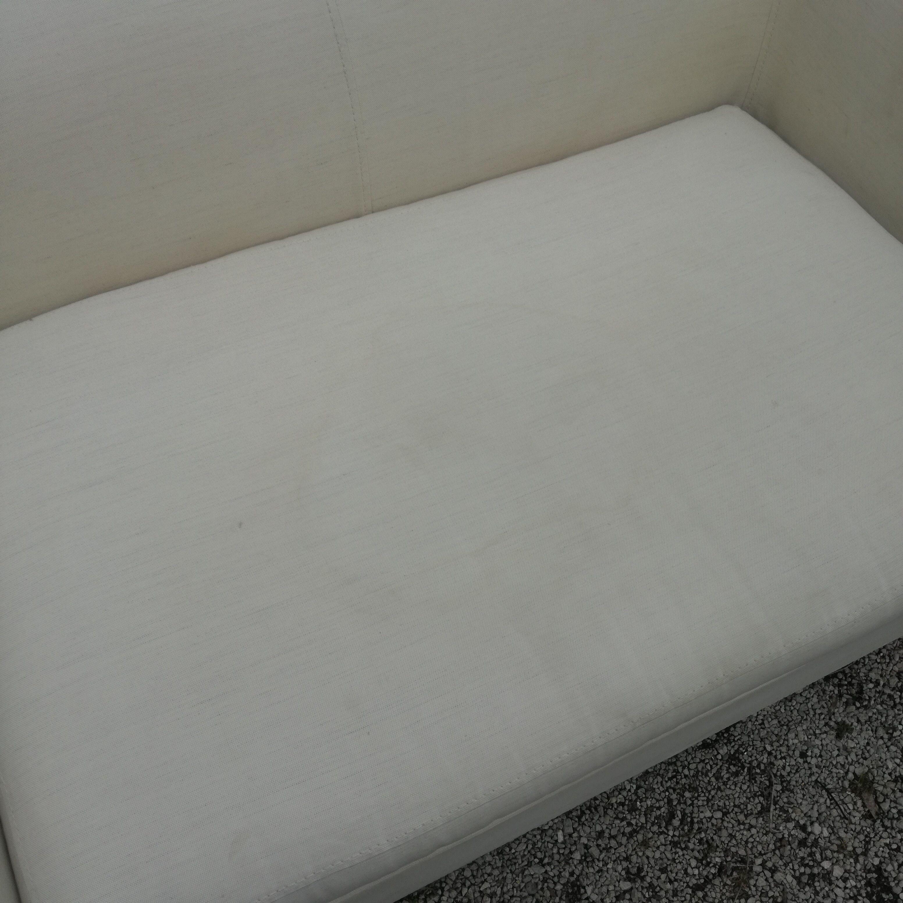 Ligne roset bench in fabric