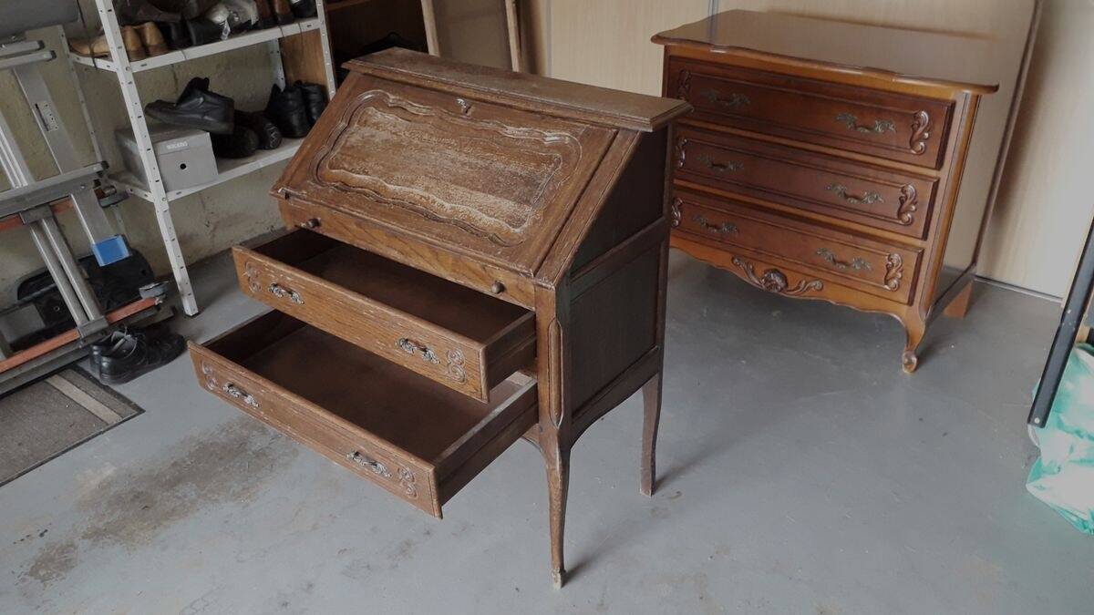 Antique style secretary