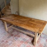 Table de ferme en chêne