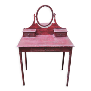 Ancienne table coiffeuse - bois
