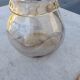 Smoked glass paste vase with 70s Vintage purple inclusions Maure-Vieil - Bob le Bleis