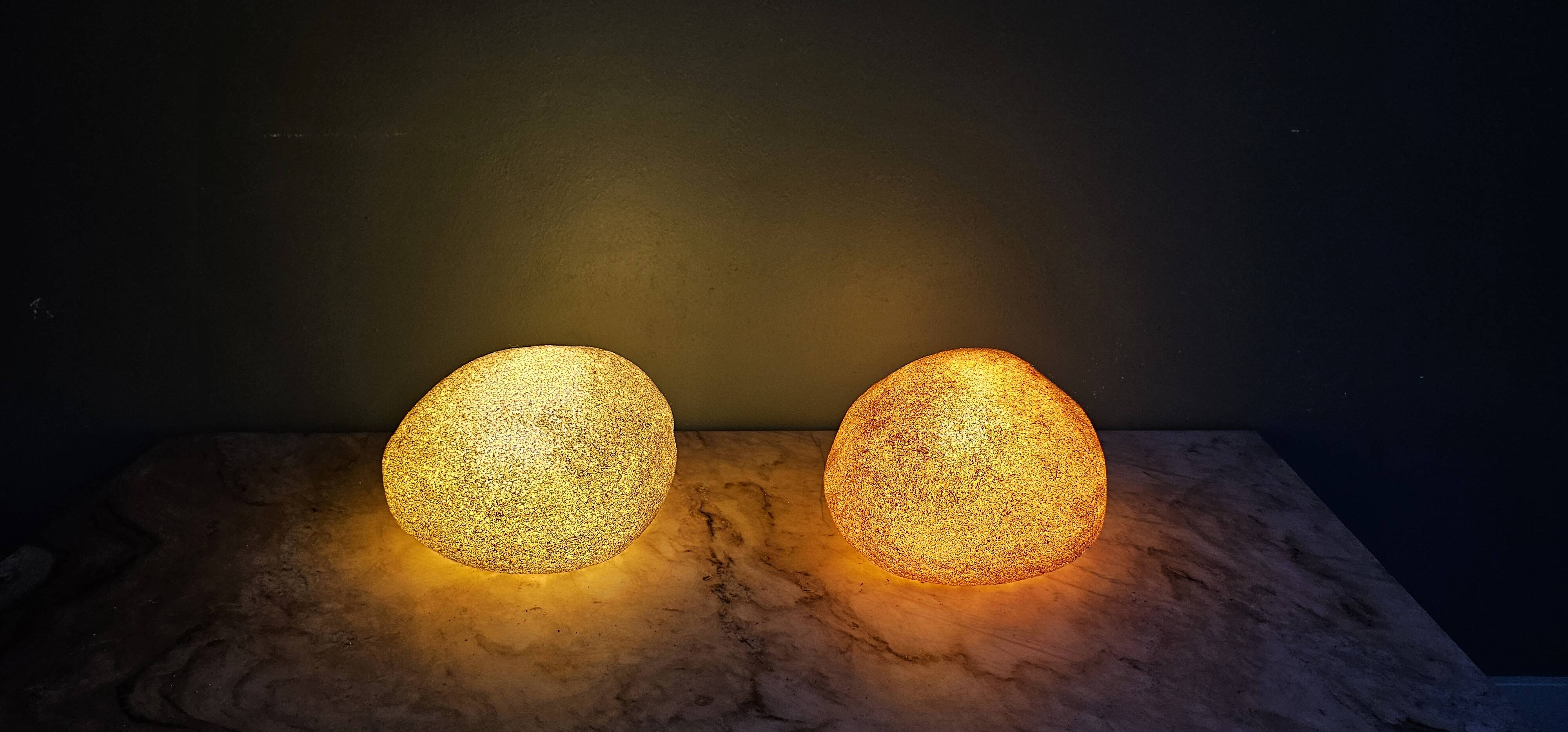 Leola moon rocks lamps