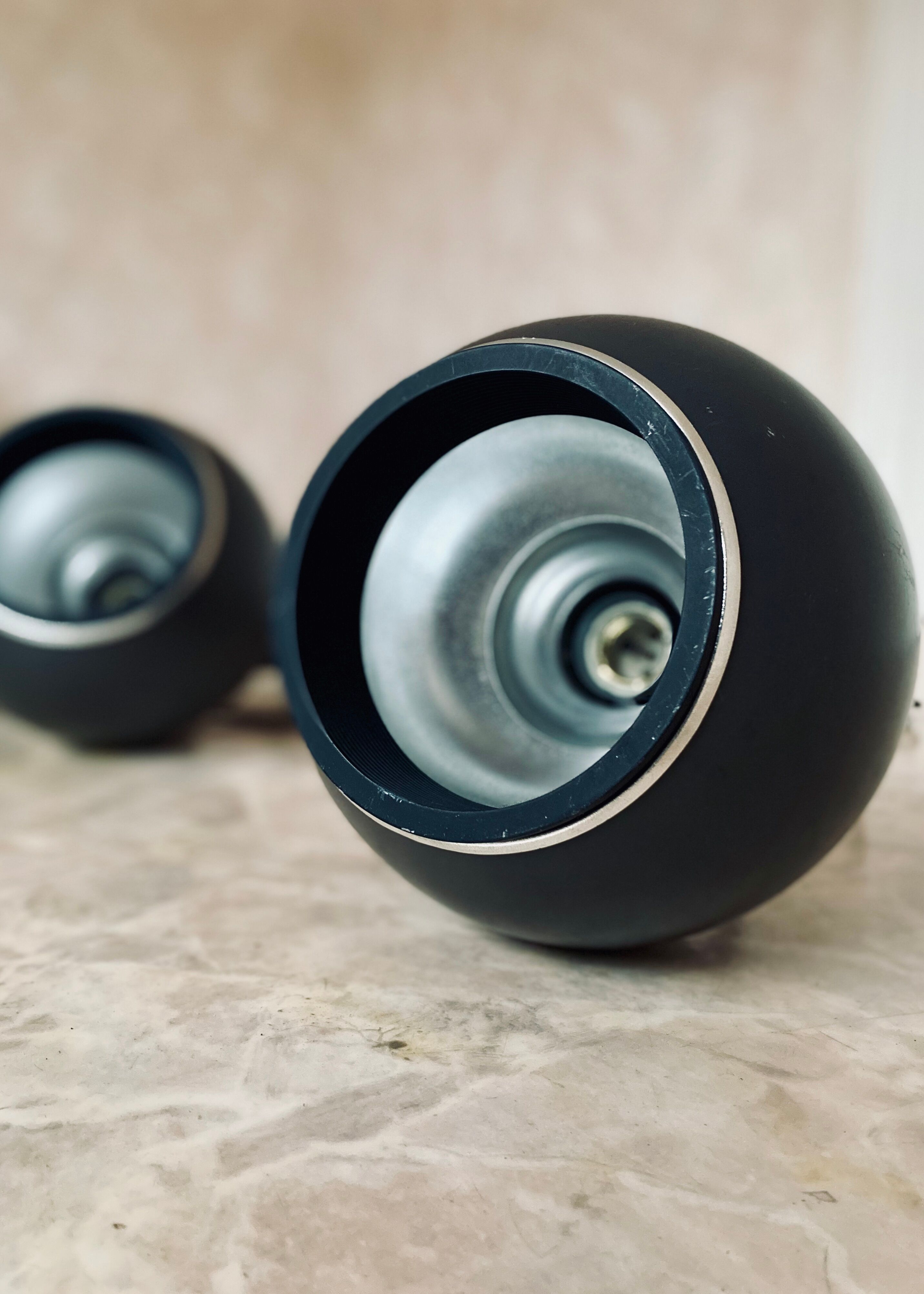 Suspensions boules vintage