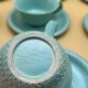 Tea service signed C.Esteban Paris