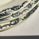 9 flat plates Terre de Fer Salins marine décor Yvonne