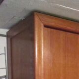 Vintage wardrobe in solid oak