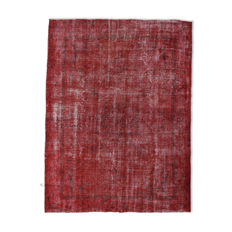6x9 Red Classic Vintage Rug 272x203 Cm