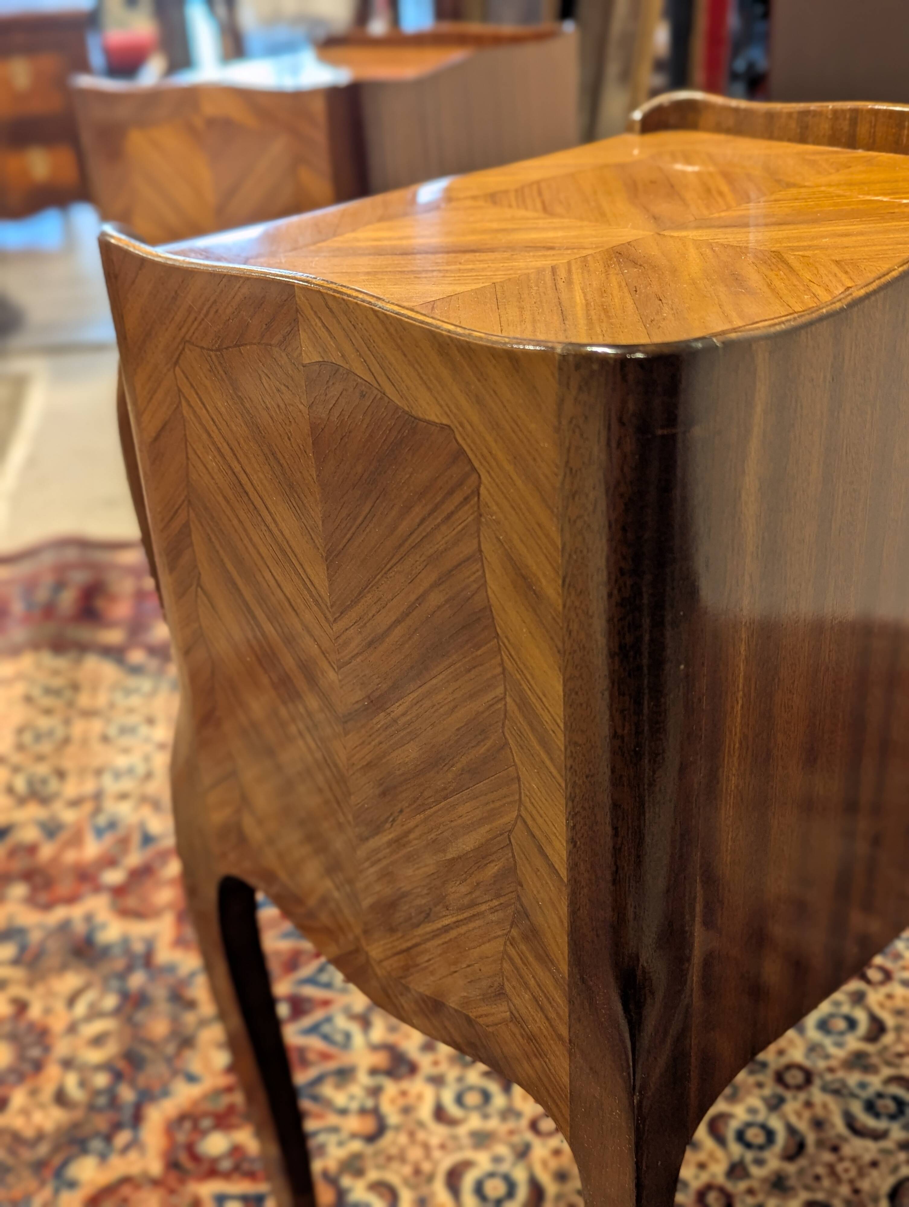 Pair of Louis XV style bedside tables