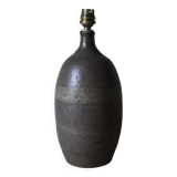 Stoneware bottle lamp base