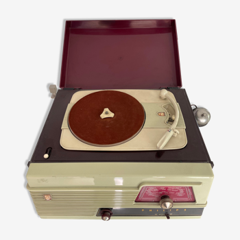 Tourne-disque radio Philips vintage