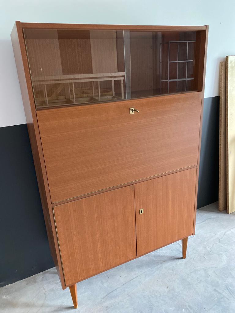 Vintage wooden secretary