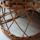 Old wicker basket