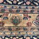 Very beautiful antique Persian carpet Tabriz very fine silk 135x160 cm