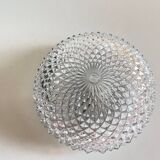 50s semi-crystal ceiling light