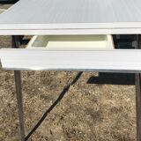 White formica table 1970