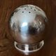 Silver-plated metal shaker ball, Art Deco, around 1930
