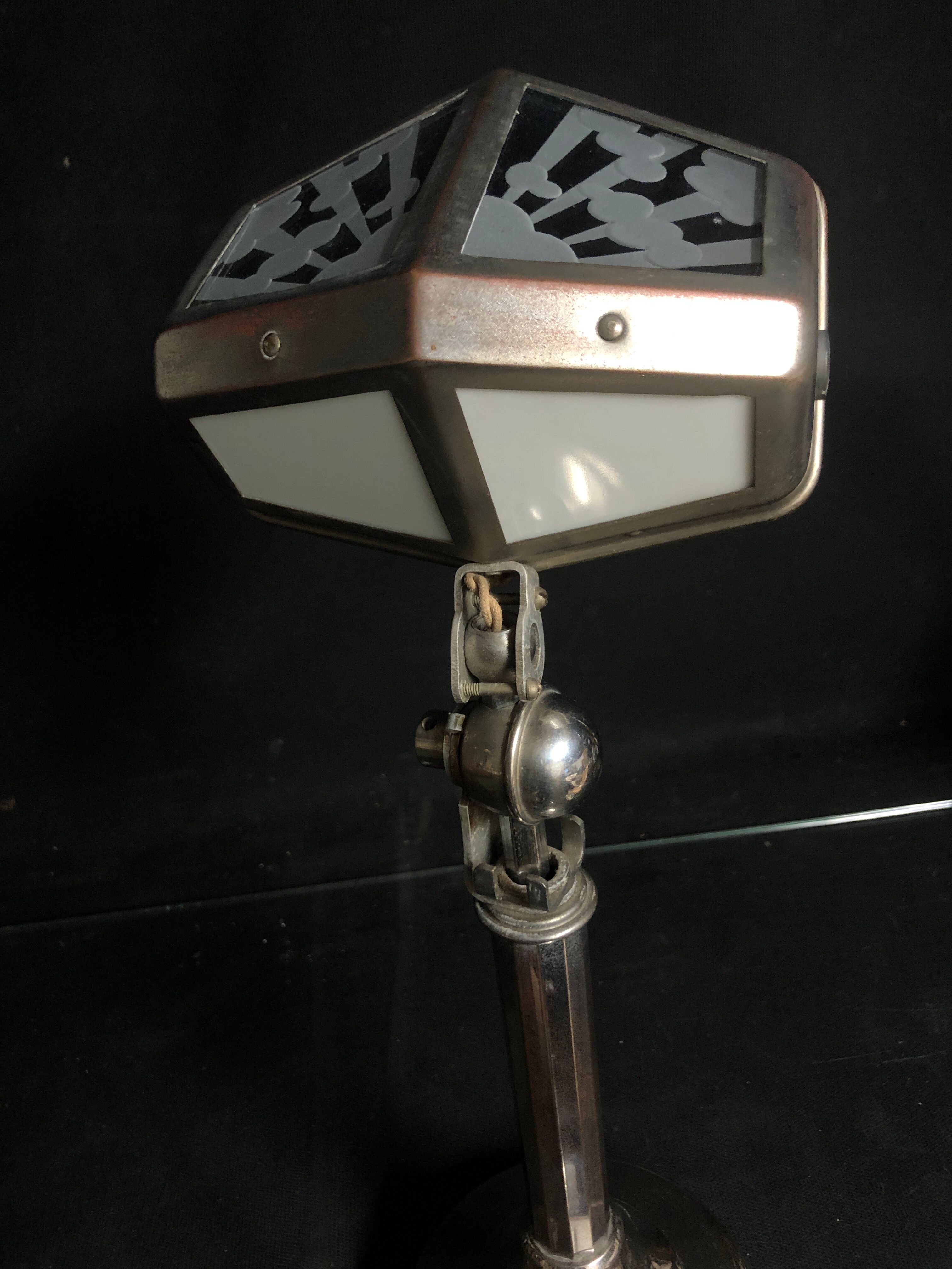 Lamp pirouett 1930 art deco 55 cm in good condition
