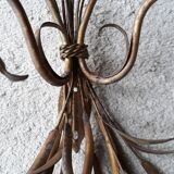 Applies sheaves of wheat brass vintage