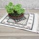 Vintage pure wool kilim rug