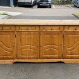 English pine sideboard 215cm