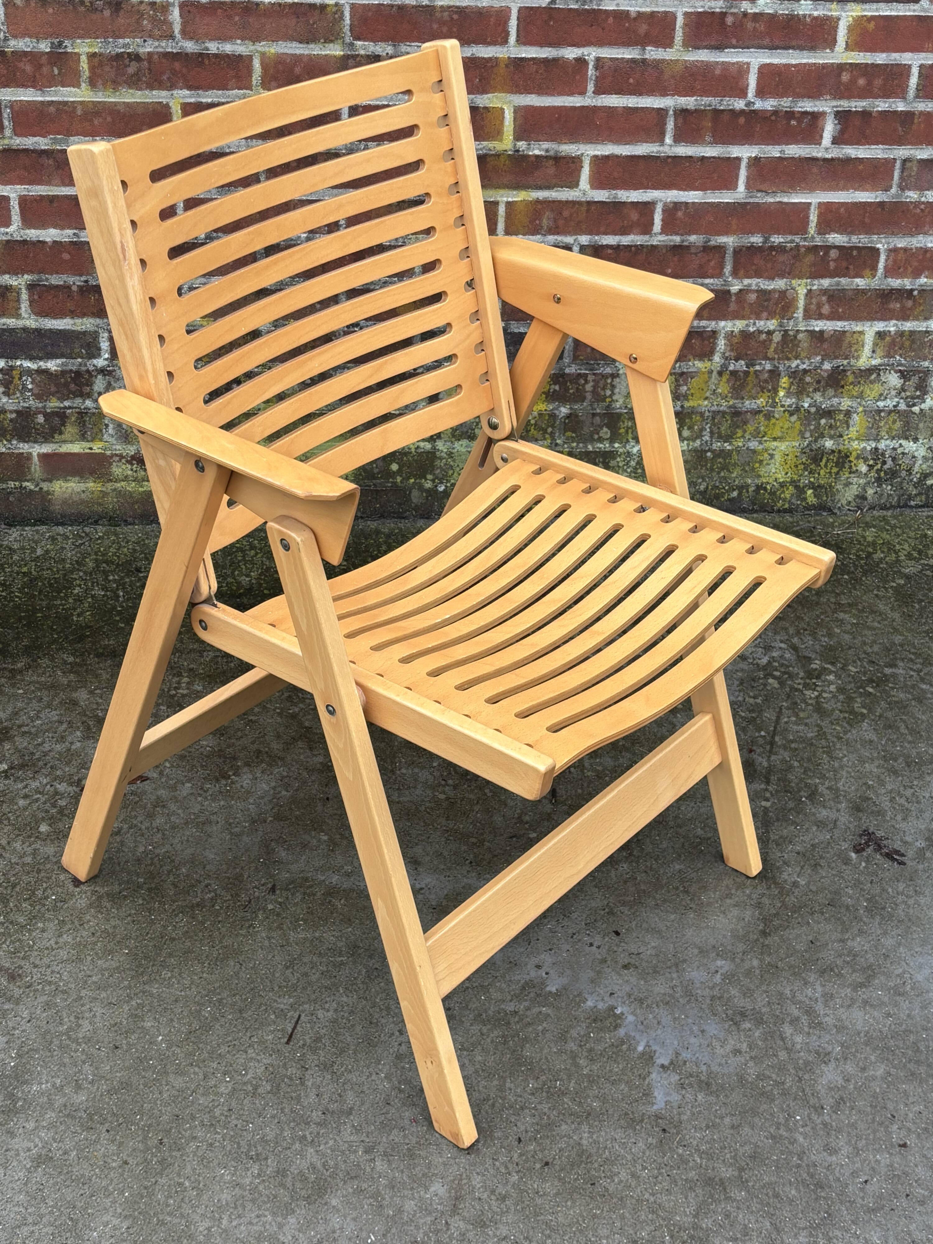 Niko Kralj Rex Plywood Folding Chair for Stol 1950s in wood