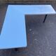 Children's corner bench school formica 1960 active