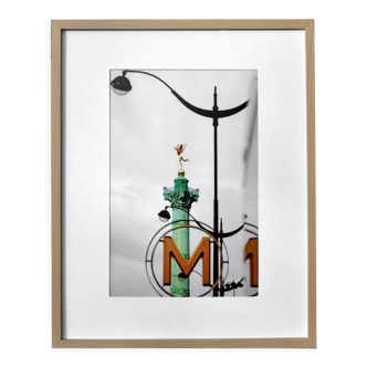 Framed photograph