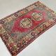 Vintage turkish oushak rug 192x112 cm
