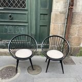 Pair of Circle armchairs, Yngve Ekstorm
