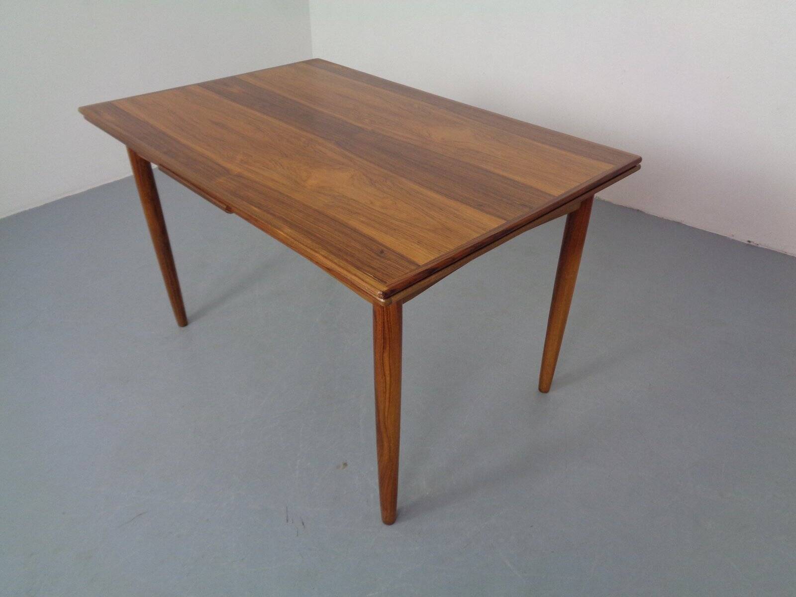 Danish Extendable Dining Table by Rosewood, 1960s