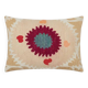 Vintage embroidered cushion cover 46x69 cm
