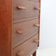 Rare teak chest of drawers by Carl Aage Skov for Munch Møbler / Mid-century Danish modern design / 1960s