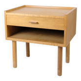 Bedside table / nightstand - Hans J. Wegner - Ry Møbelfabrik - oak - 1960