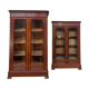 Paire de bibliothèques acajou début xxème