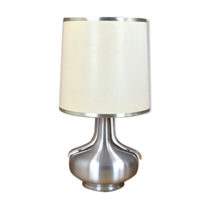 Lampe vintage alu & chrome des