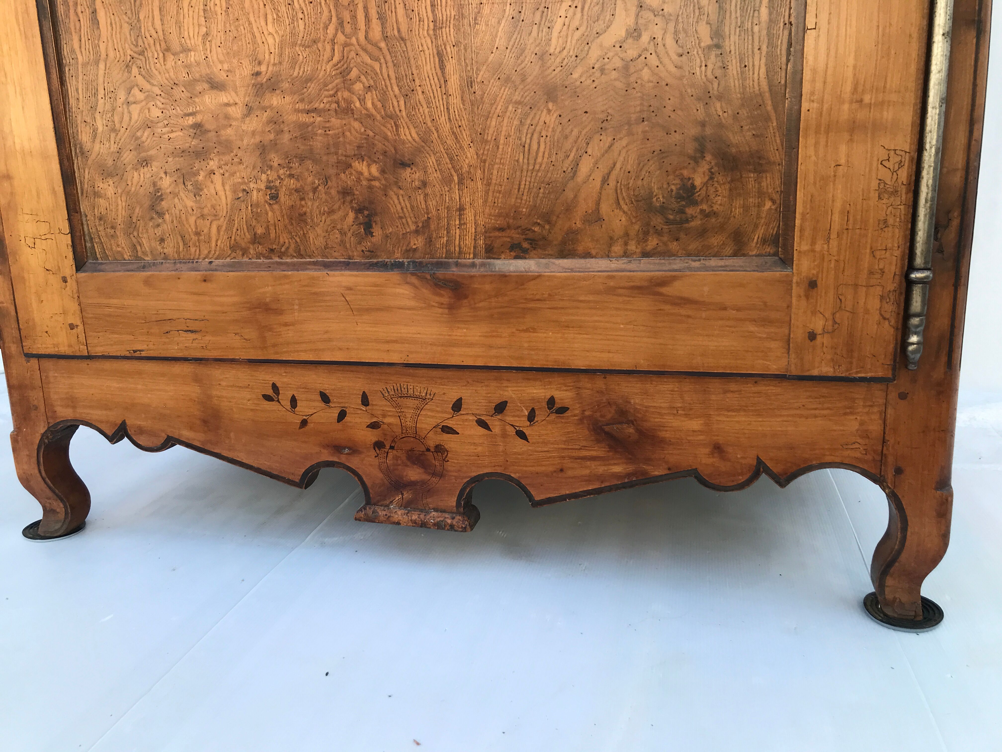 Louis XV marquetry bonnetière 1950s