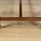 Important Shuttered Table in Sapelli Mahogany, Directoire style – 1970