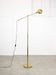 Lampadaire réglable en laiton du milieu du siècle