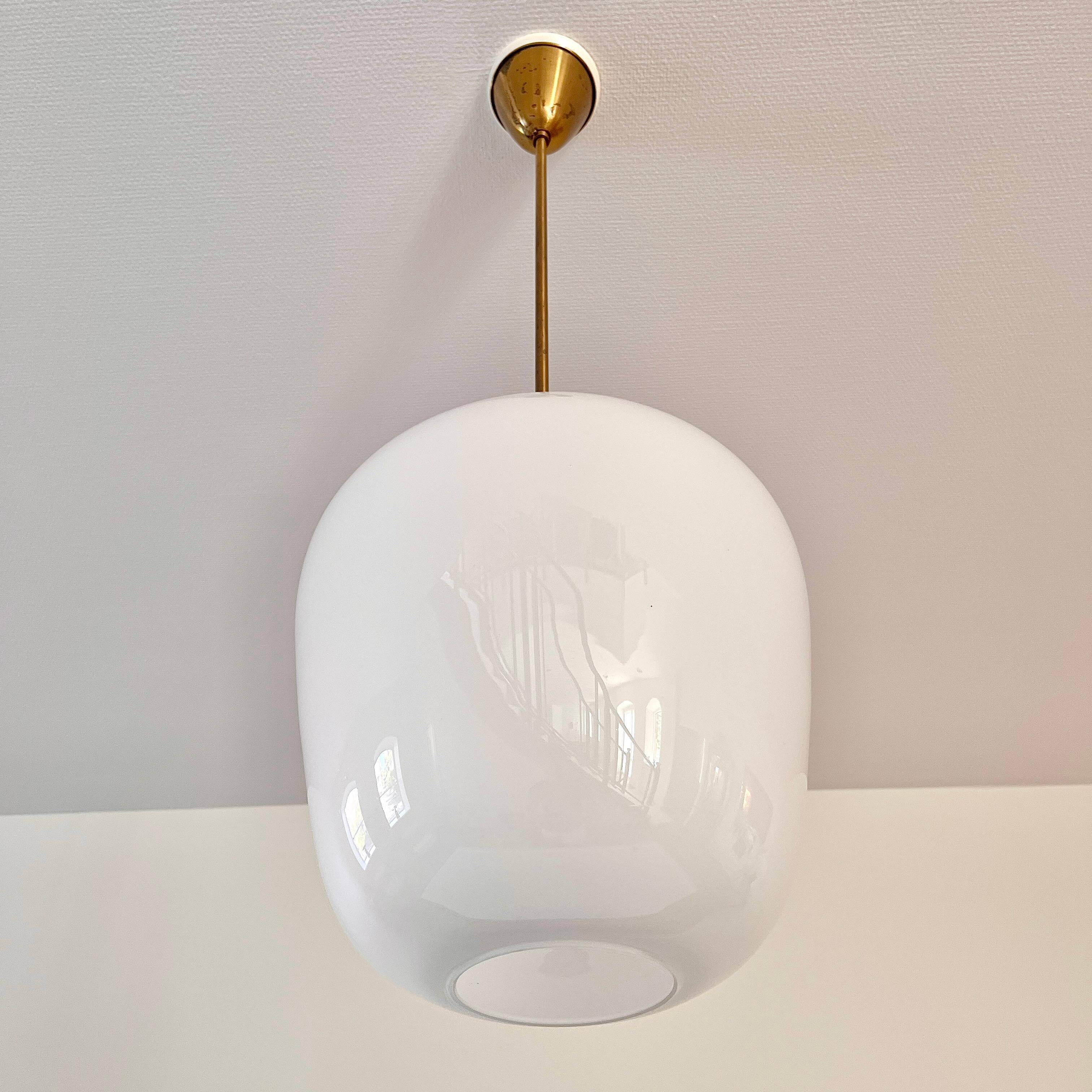 Modern Swedish pendant attributed to Carl-Axel Acking, produced by AB Chr Bergh.