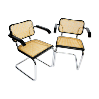 Paire de fauteuils S64 par Marcel Breuer