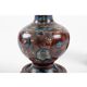 Pair of cloisonné bronze vases, china, xixth century