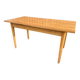 Vintage 1950s Brasserie Bistro Coffee Table Beech and Fir Brasseur Adelsh