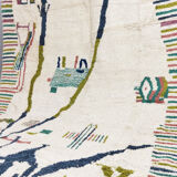 Moroccan berbere carpet 340x285cm