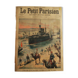 The Baltic squadron crosses the Suez Canal in 1904