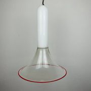 Suspended lamp Samanta in Murano glass attributed to Roberto Pamio for Leucos, Italy, 1970s.